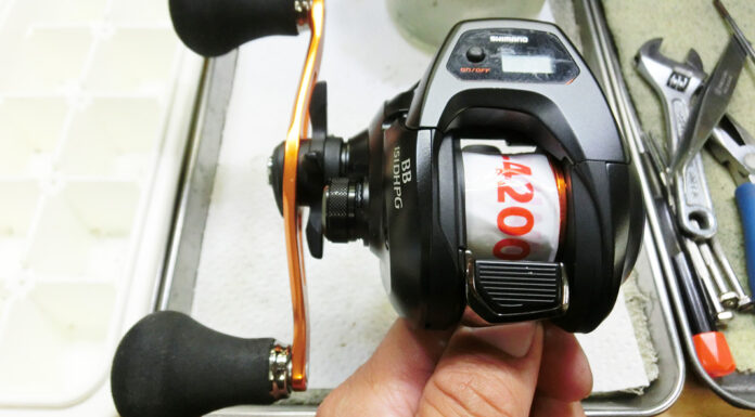 シマノ 21 バルケッタ BB 151DH-PG 左 (044068) メンテナンス修理写真