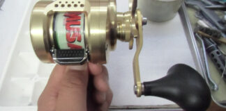 シマノ 22 オシアコンクエスト 300HG 右 (044440) メンテナンス修理写真