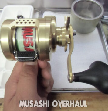 シマノ 22 オシアコンクエスト 300HG 右 (044440) メンテナンス修理写真