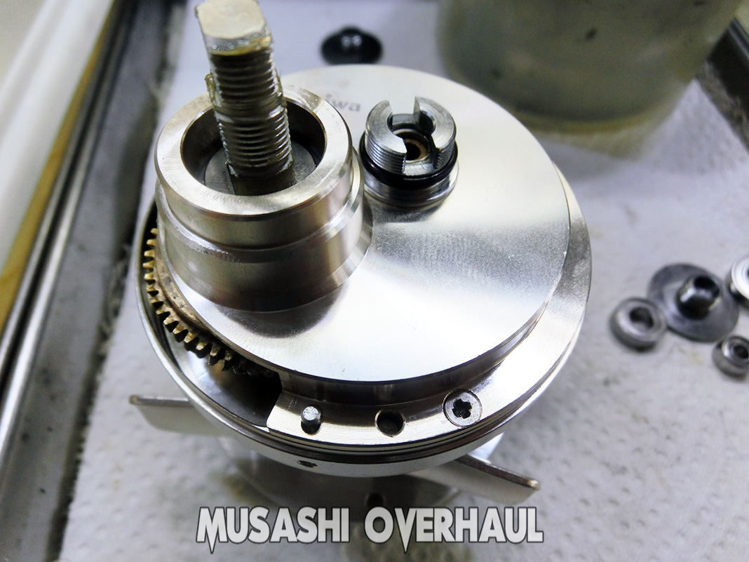 10 daiwa millionare cv z 203 l 00613824 4960652495301 reel sabi shuri overhaul mentenance shuri shashin