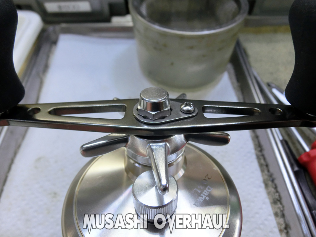 11 daiwa millionare cv z 203 l 00613824 4960652495301 reel sabi shuri overhaul mentenance shuri shashin
