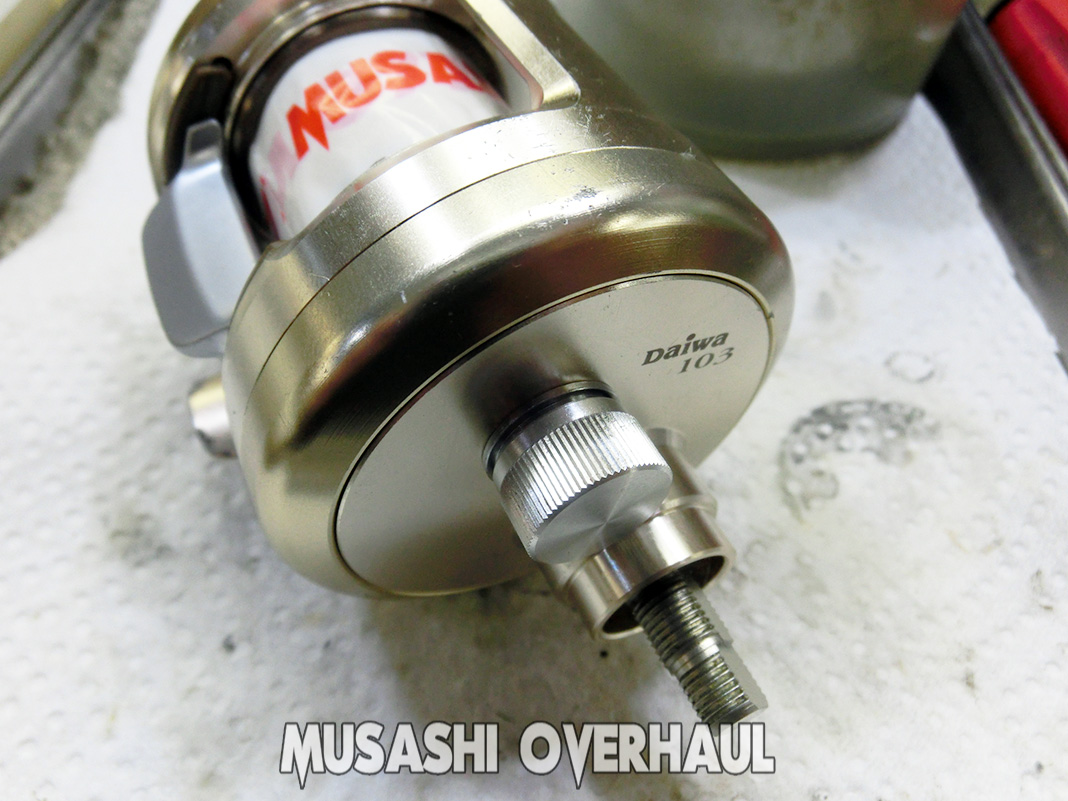 11 daiwa millionare cvz 103 00613822 4960652495295 reel sabi shuri overhaul mentenance shuri shashin