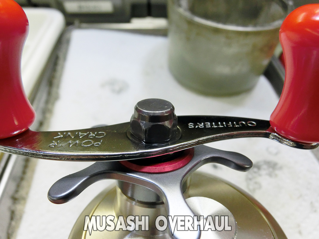 12 daiwa millionare cvz 103 00613822 4960652495295 reel sabi shuri overhaul mentenance shuri shashin
