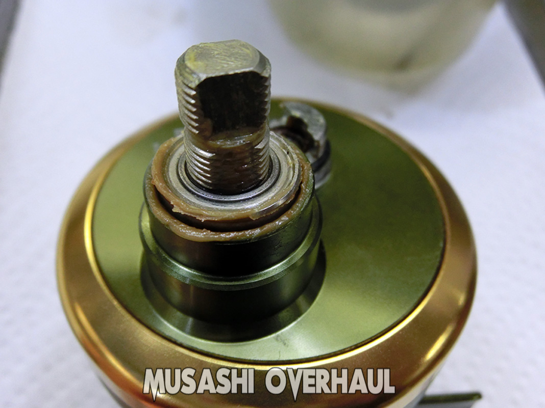 2 daiwa millionare cvz 103 club green 00613829 4960652503150 reel sabi shuri overhaul mentenance shuri shashin
