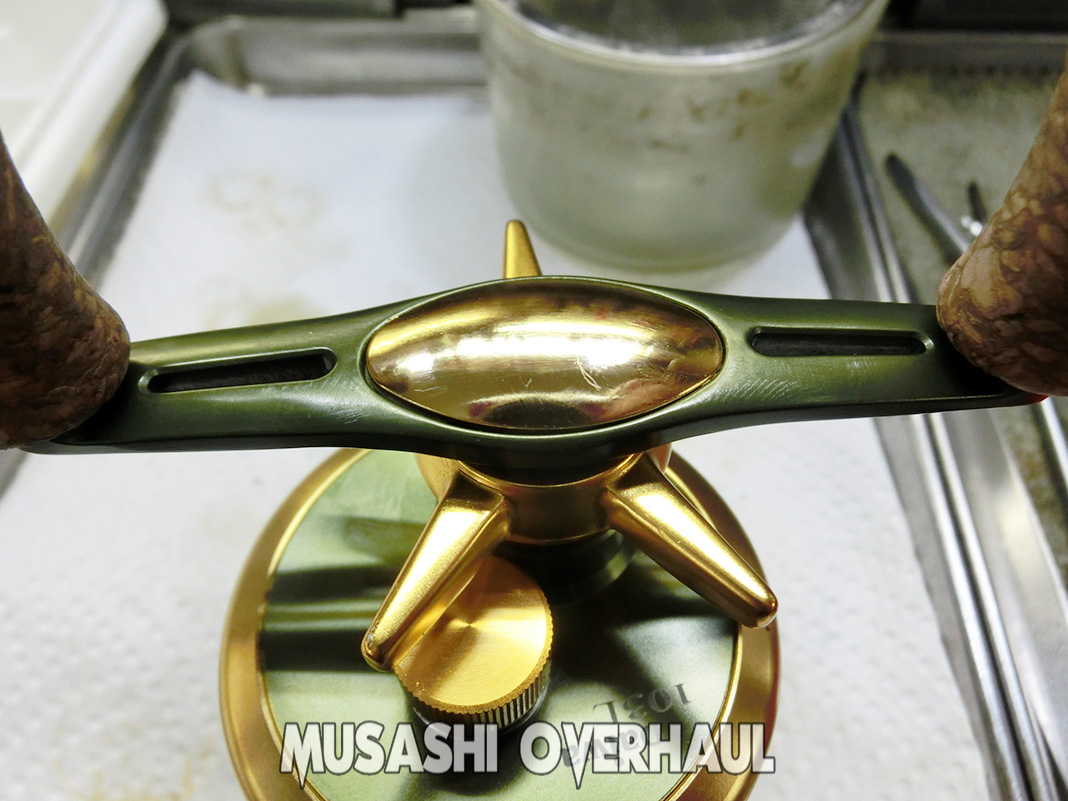 20 daiwa millionare cvz 103 club green 00613829 4960652503150 reel sabi shuri overhaul mentenance shuri shashin