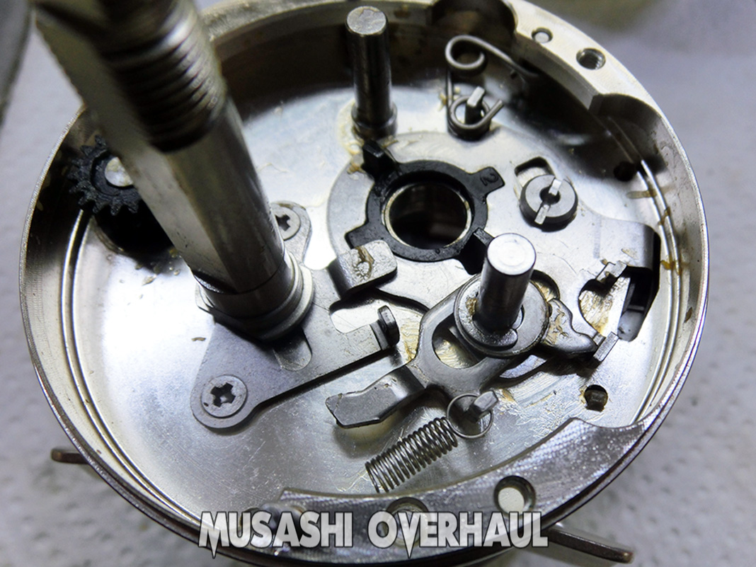 3 daiwa millionare cv z 203 l 00613824 4960652495301 reel sabi shuri overhaul mentenance shuri shashin