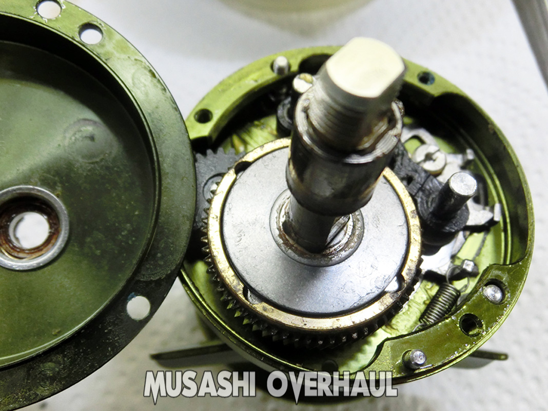3 daiwa millionare cvz 103 club green 00613829 4960652503150 reel sabi shuri overhaul mentenance shuri shashin