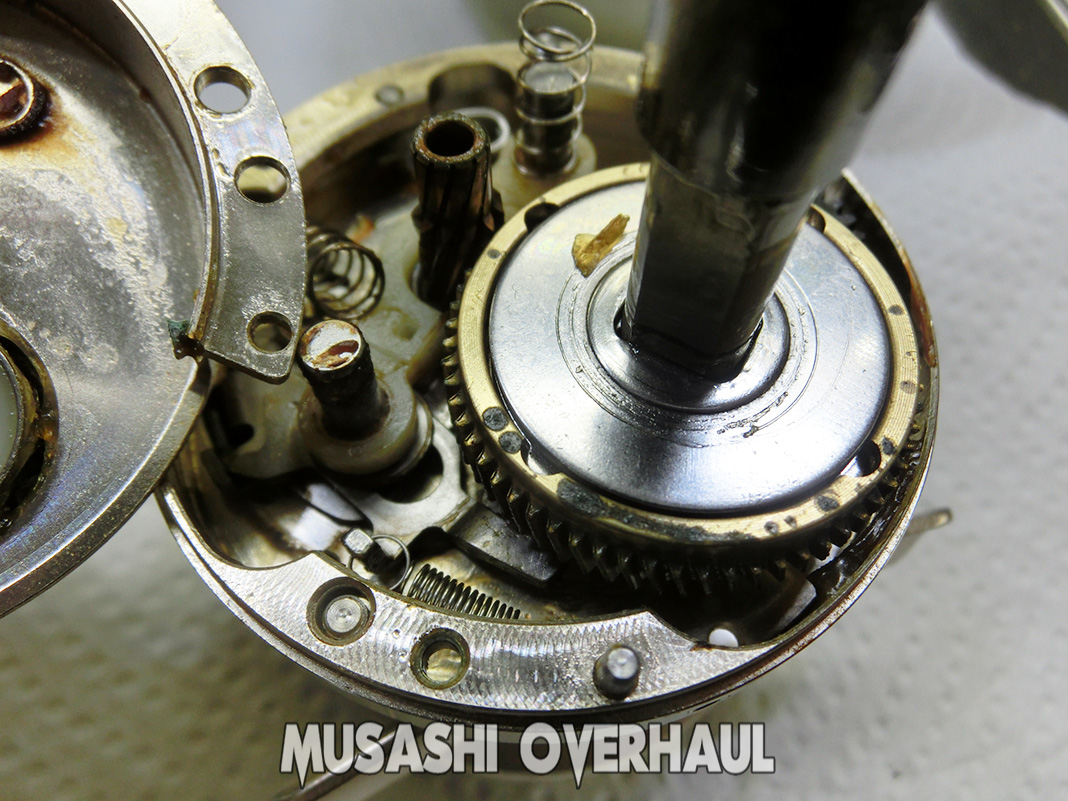 4 daiwa millionare cvz 103 00613822 4960652495295 reel sabi shuri overhaul mentenance shuri shashin