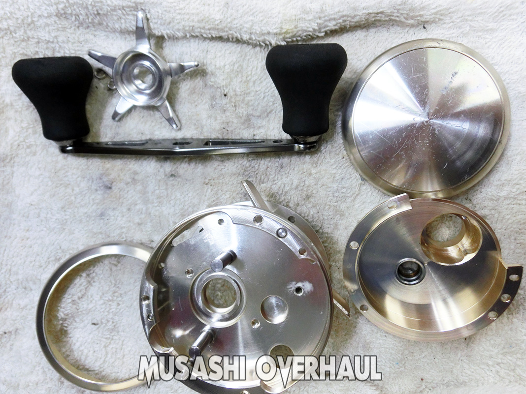 5 daiwa millionare cv z 203 l 00613824 4960652495301 reel sabi shuri overhaul mentenance shuri shashin