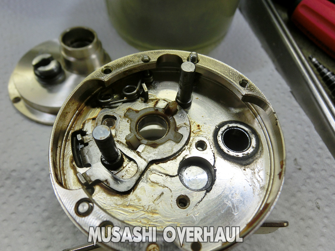 5 daiwa millionare cvz 103 00613822 4960652495295 reel sabi shuri overhaul mentenance shuri shashin