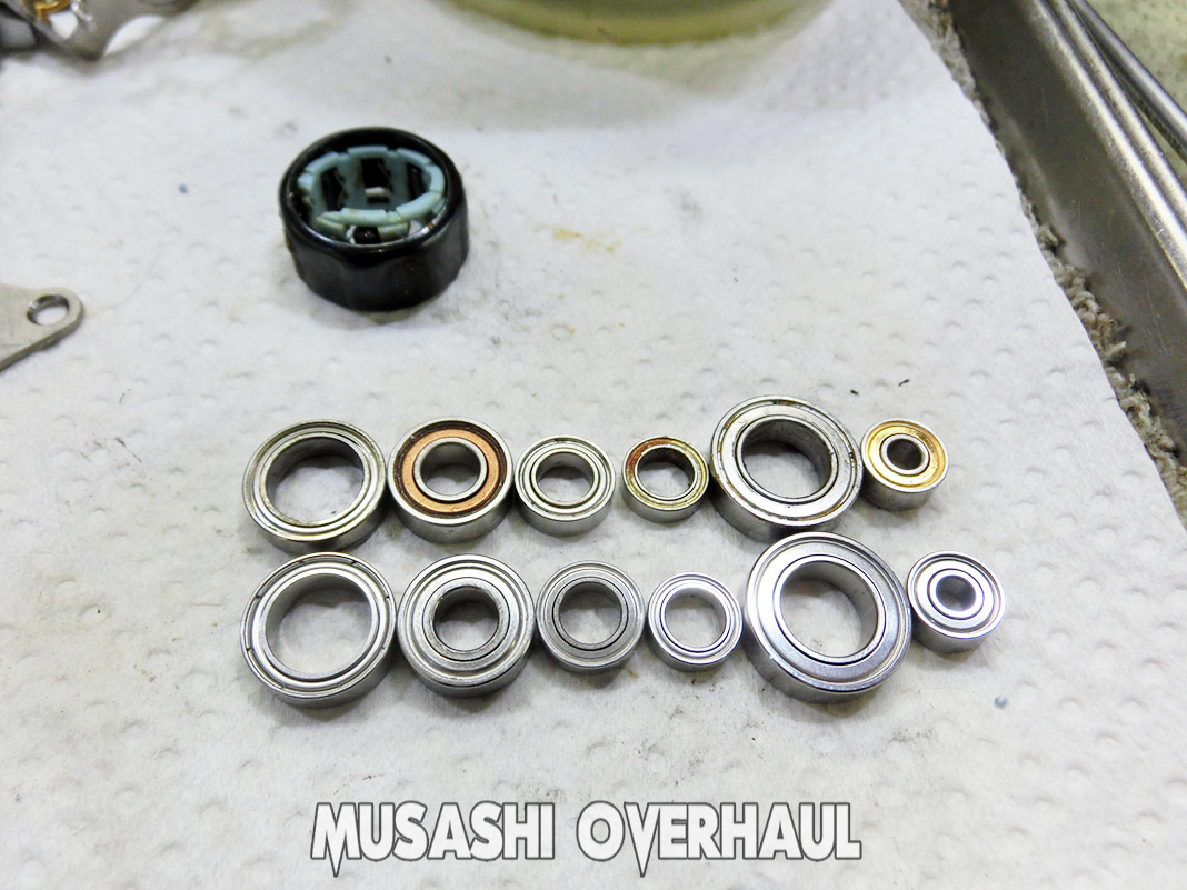 8 daiwa millionare cv z 203 l 00613824 4960652495301 reel sabi shuri overhaul mentenance shuri shashin