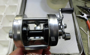 アブガルシア アンバサダー 2500C メンテナンス修理写真