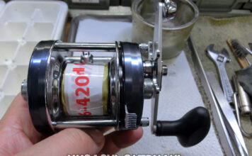 アブガルシア アンバサダー 5500C 噛み合わせが悪い メンテナンス写真