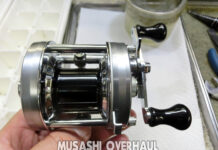 アブガルシア アンバサダー 5500C 内部固着 修理写真