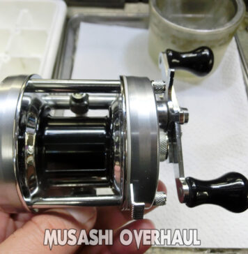 アブガルシア アンバサダー 5500C 内部固着 修理写真