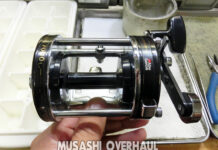 メンテナンス日記#1984:アブガルシア アンバサダー 7000C 内部からキュルキュル音 アブガルシア アンバサダー 7000C 内部から異音修理写真