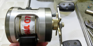 アブガルシア モラム SX1600C ウルトラマグ (1098620) ハンドル逆転修理写真