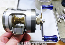 アブガルシア モラム SX3600C ウルトラマグ 修理写真