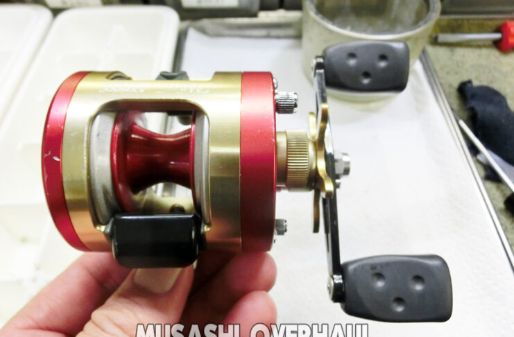 アブガルシア モラム SX3600C ウルトラマグ AE74 (レッド) 修理写真