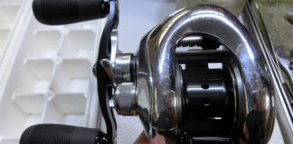 シマノ 06 アンタレス DC 7 左ハンドル (02007) メンテナンス修理写真