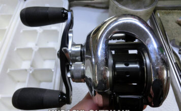 シマノ 06 アンタレス DC 7 左ハンドル (02007) メンテナンス修理写真