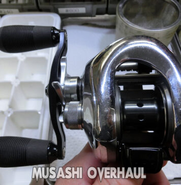 シマノ 06 アンタレス DC 7 左ハンドル (02007) メンテナンス修理写真