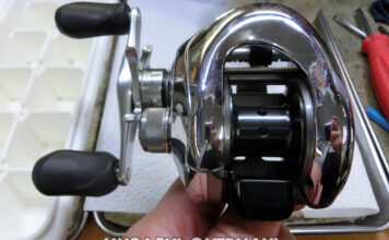 シマノ 06 アンタレス 左 (020079) 定期メンテナンス 修理写真