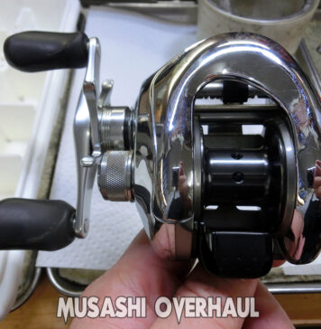 シマノ 06 アンタレス 左 (020079) 定期メンテナンス 修理写真