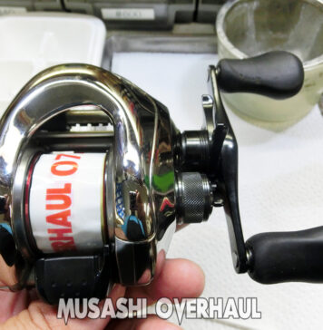 シマノ 07 アンタレス DC7LV RH RH49 (02188) メンテナンス修理写真