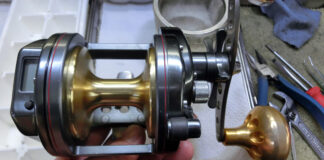 シマノ 07 海魂 3000T (02127) メンテナンス 修理写真