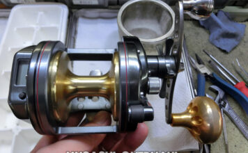 シマノ 07 海魂 3000T (02127) メンテナンス 修理写真