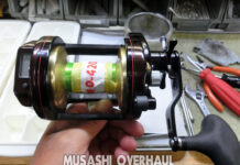 シマノ 07 海魂 DC 4000T (02130) 定期メンテナンス 修理写真