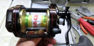 シマノ 07 海魂 DC 4000T (02130) 定期メンテナンス 修理写真