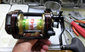 シマノ 07 海魂 DC 4000T (02130) 定期メンテナンス 修理写真