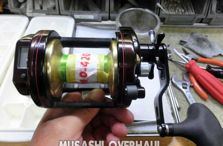 シマノ 07 海魂 DC 4000T (02130) 定期メンテナンス 修理写真