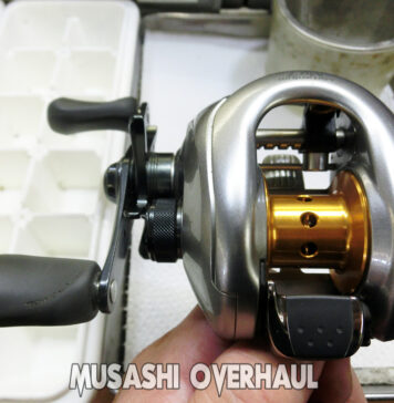 シマノ 07 メタニウムmg7 左 (021205) XG化修理方法 写真