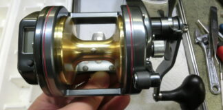 シマノ 07 海魂 3000T (02127) メーター映らない 修理写真