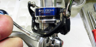 ダイワ 04 ソルティガ Z4500H (058930) マグシールドベアリングキャンセル 写真