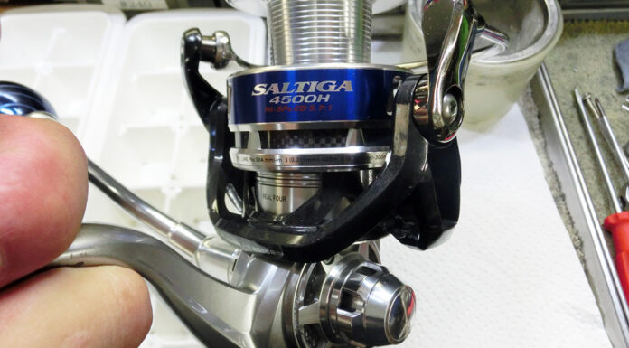 ダイワ 04 ソルティガ Z4500H (058930) マグシールドベアリングキャンセル 写真