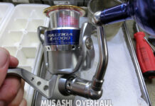 ダイワ 10 ソルティガ 4500 (00059505) 激しい異音調整写真