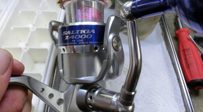 ダイワ 10 ソルティガ 4500 (00059505) 激しい異音調整写真