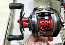 ダイワ 15 アルファス 105HL (KTF) (00614078) スプール軸 修理写真