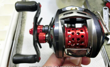 ダイワ 15 アルファス 105HL (KTF) (00614078) スプール軸 修理写真