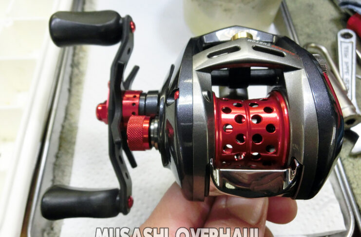 ダイワ 15 アルファス 105HL (KTF) (00614078) スプール軸 修理写真