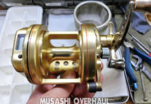 シマノ 08 海魂 3000TH (02261) メンテナンス 修理写真