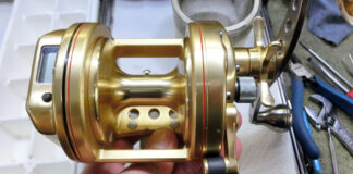 シマノ 08 海魂 3000TH (02261) メンテナンス 修理写真