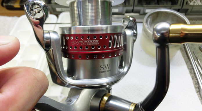 シマノ 08 ステラSW10000PG (02150) メンテナンス修理写真