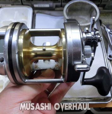 メンテナンス日記#2004:シマノ 09 スピードマスター石鯛 3000t (02334) メーター映らない シマノ 09 スピードマスター石鯛 3000t (02334) メーター修理写真