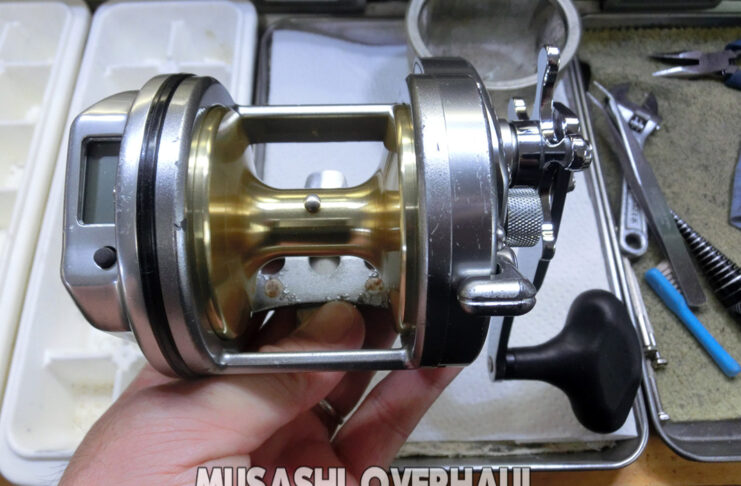 シマノ 09 スピードマスター石鯛 3000t (02334) メーター修理写真