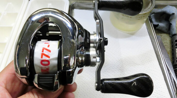 シマノ 12 アンタレス 右 (02835) メンテナンス修理写真